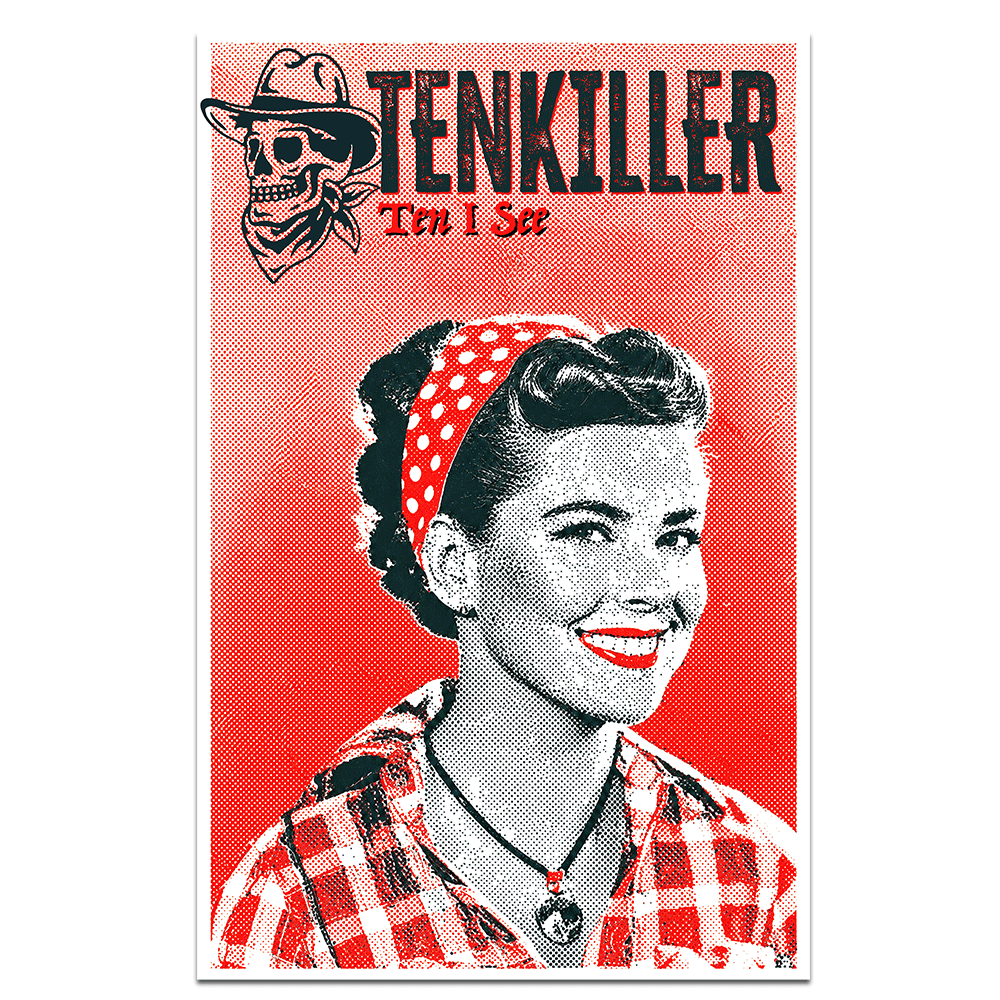 Ten I See - Silkscreen Poster