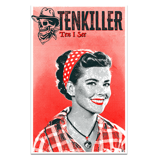 Ten I See - Silkscreen Poster