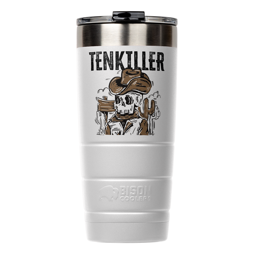 TENKILLER Skull Cowboy 22oz Tumbler