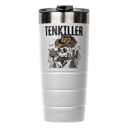 TENKILLER Skull Cowboy 22oz Tumbler