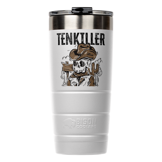 TENKILLER Skull Cowboy 22oz Tumbler